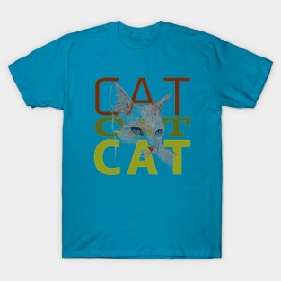 cat drawing T-Shirt